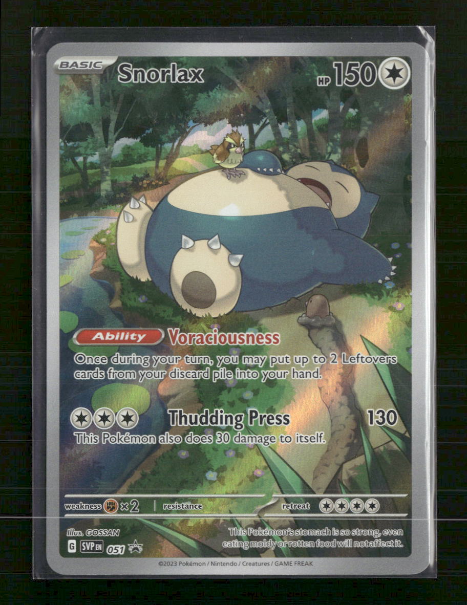 SV: Scarlet & Violet Promo Cards Snorlax #051