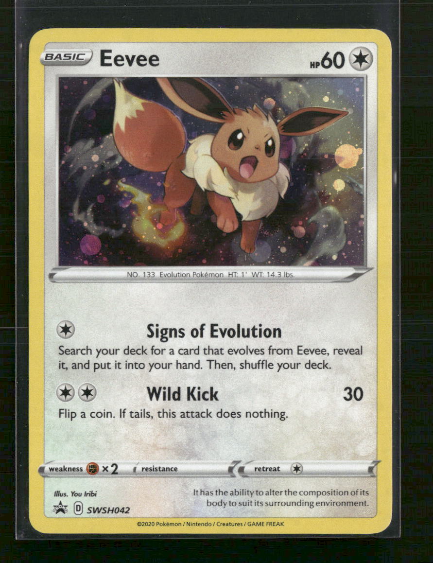 SWSH: Sword & Shield Promo Cards Eevee #SWSH042