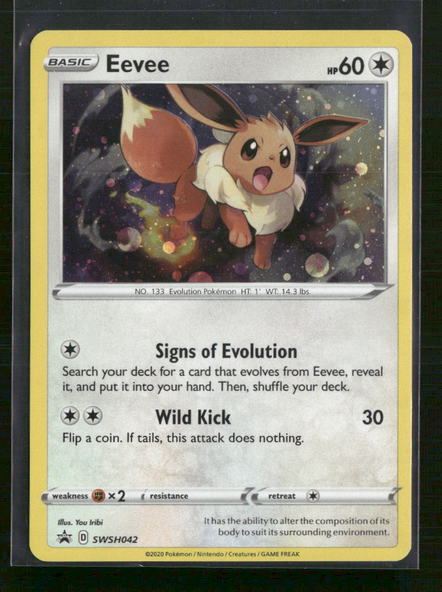SWSH: Sword & Shield Promo Cards Eevee #SWSH042