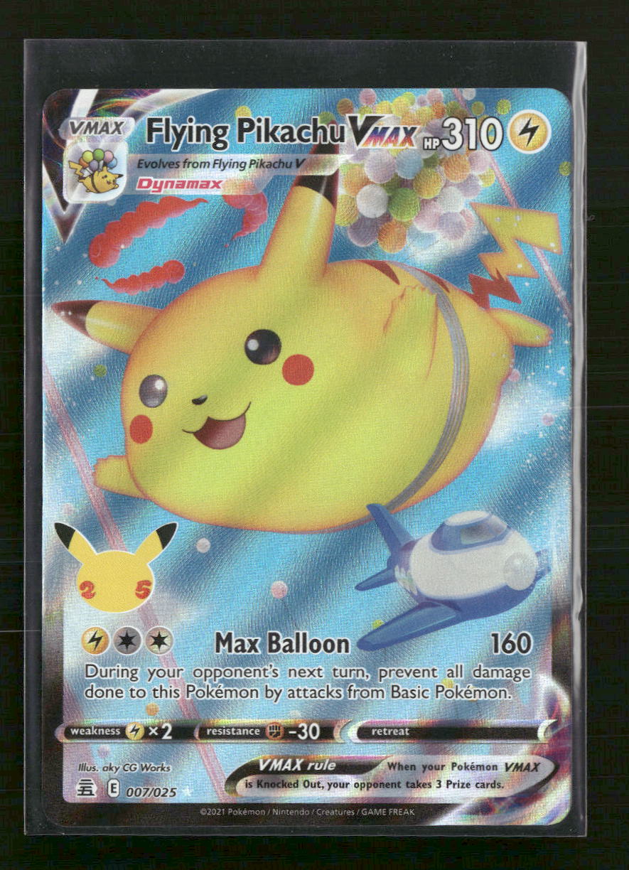 Celebrations Flying Pikachu VMAX #007/025