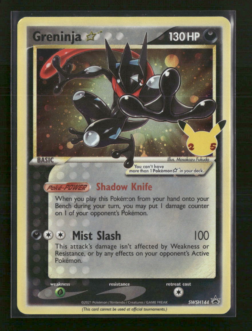 SWSH: Sword & Shield Promo Cards Greninja Star #SWSH144