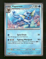 SV: Prismatic Evolutions Vaporeon (Master Ball Pattern) #022/131