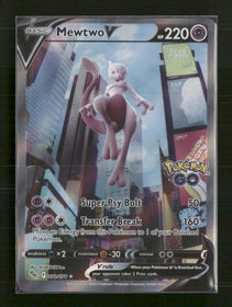 Pokemon GO Mewtwo V (Alternate Full Art) #072/078