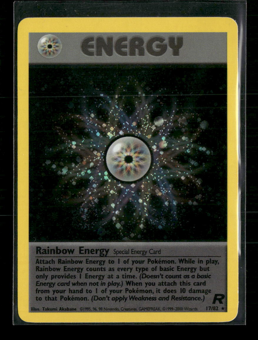 Team Rocket Rainbow Energy (17) #17/82