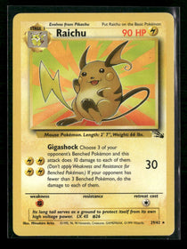 Fossil Raichu (29) #29/62