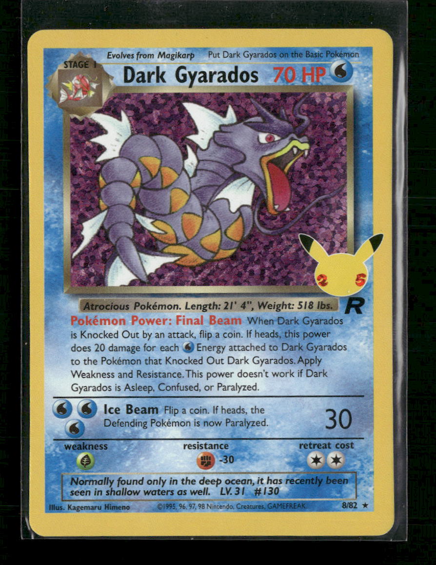 Celebrations: Classic Collection Dark Gyarados #8/82