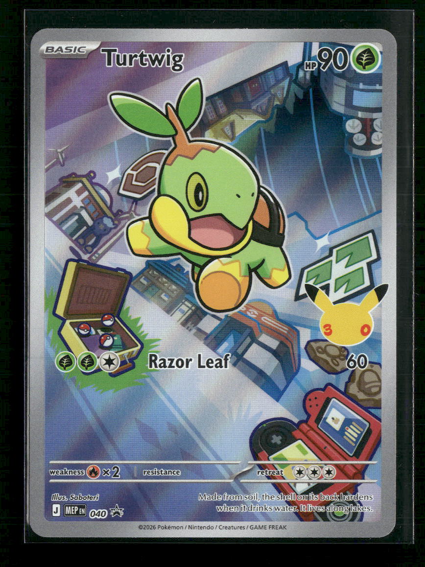 ME: Mega Evolution Promo Turtwig #040