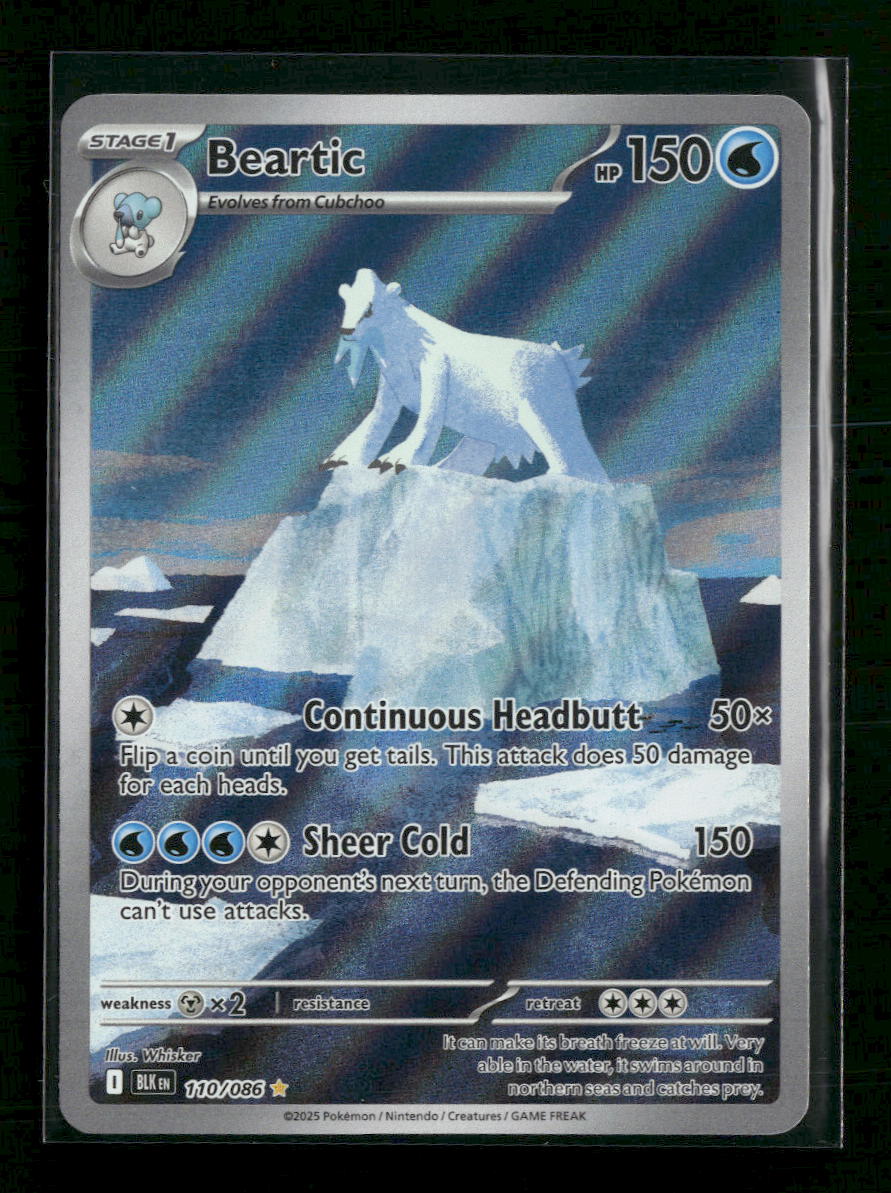 SV: Black Bolt Beartic #110/086