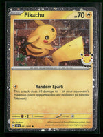 Miscellaneous Cards & Products Pikachu (Pokemon Day 2026) #051/162