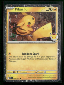 Miscellaneous Cards & Products Pikachu (Pokemon Day 2026) #051/162