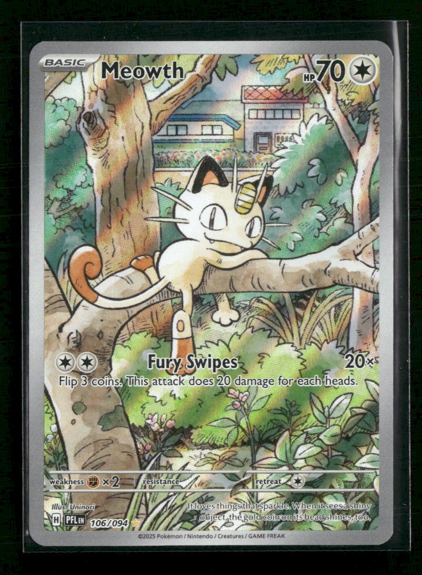 ME02: Phantasmal Flames Meowth #106/094
