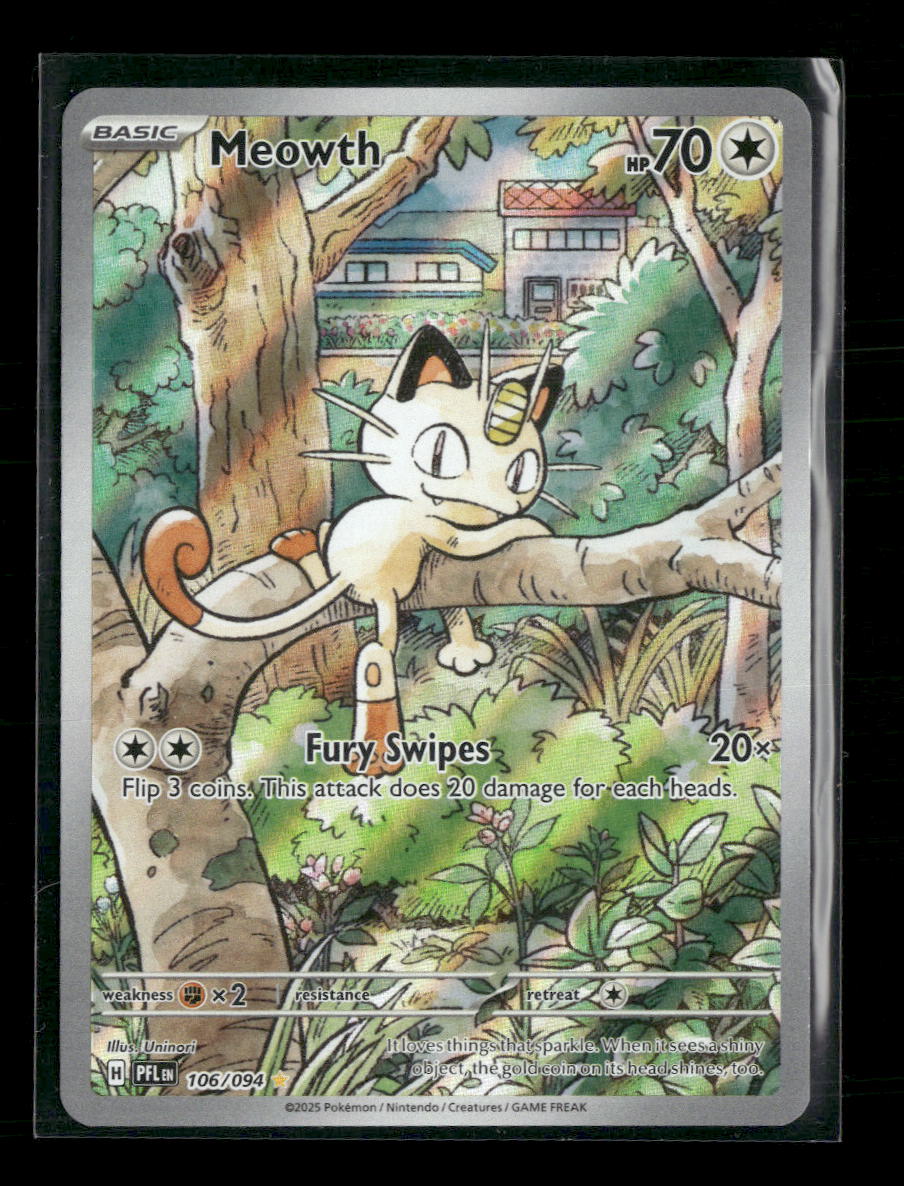 ME02: Phantasmal Flames Meowth #106/094