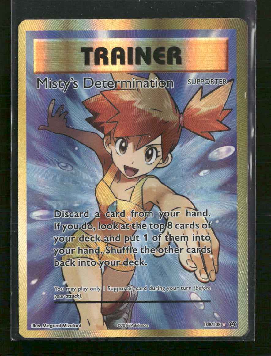 XY - Evolutions Misty's Determination (Full Art) #108/108