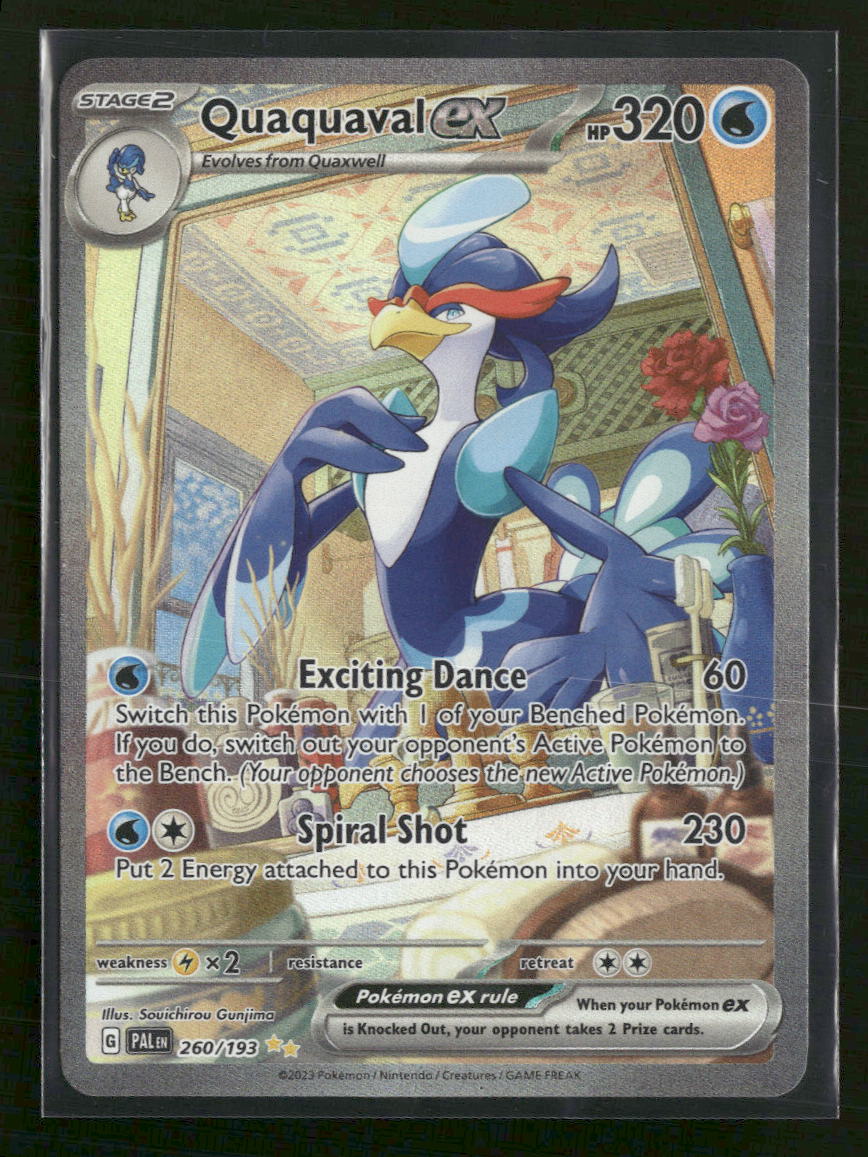 SV02: Paldea Evolved Quaquaval ex #260/193