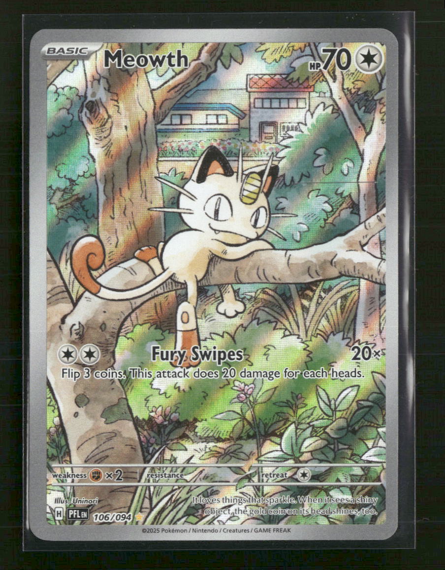 ME02: Phantasmal Flames Meowth #106/094
