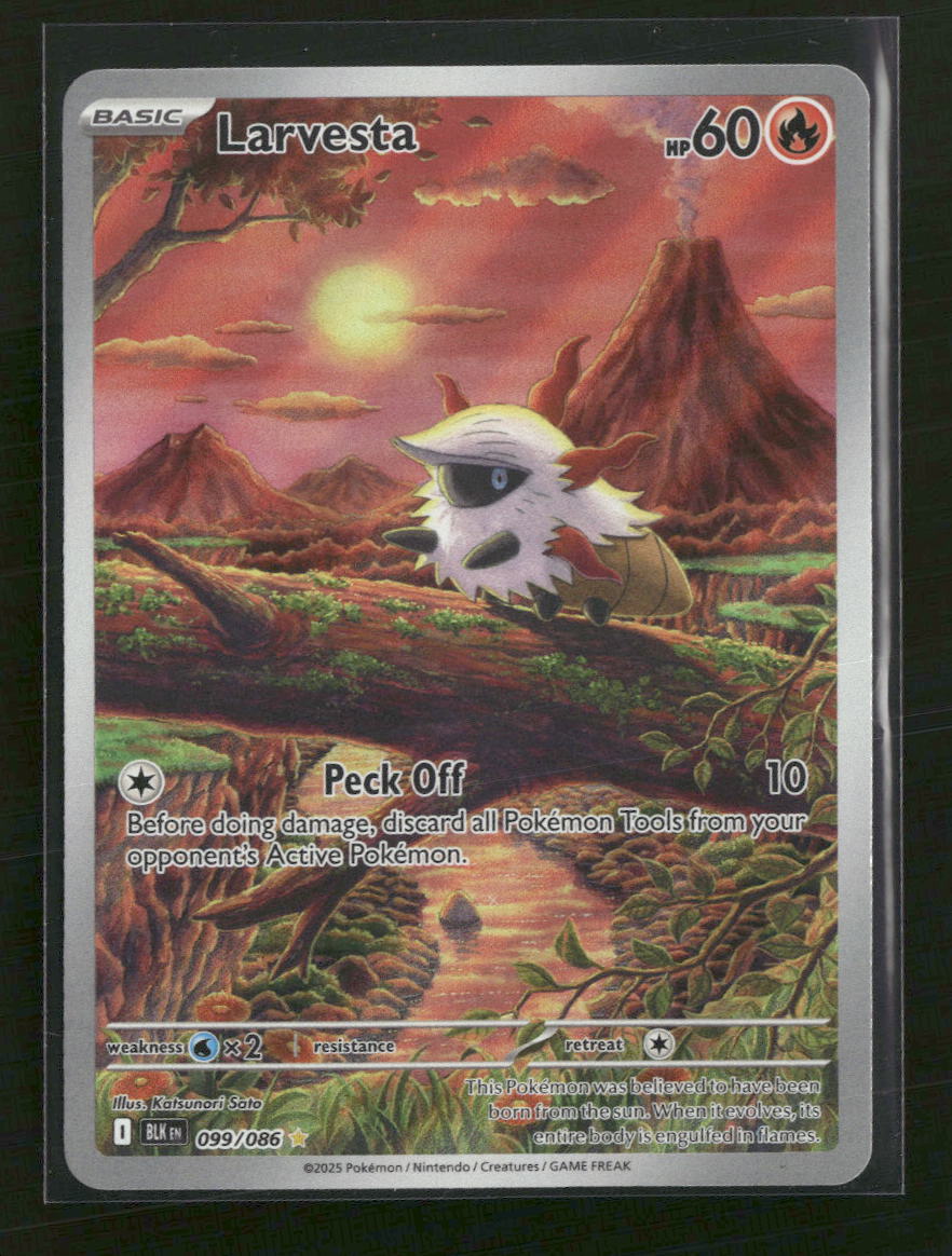 SV: Black Bolt Larvesta #099/086
