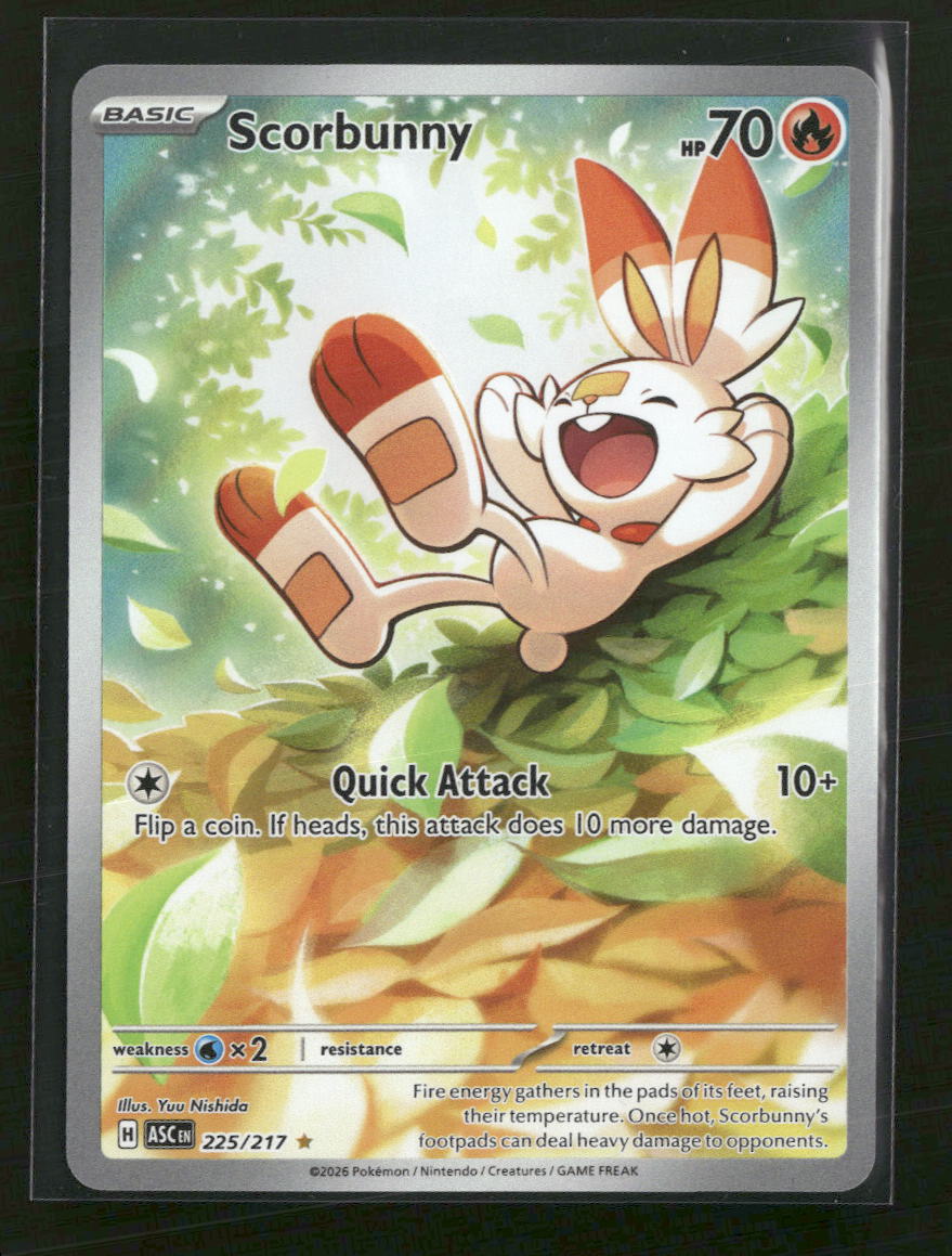 ME: Ascended Heroes Scorbunny #225/217
