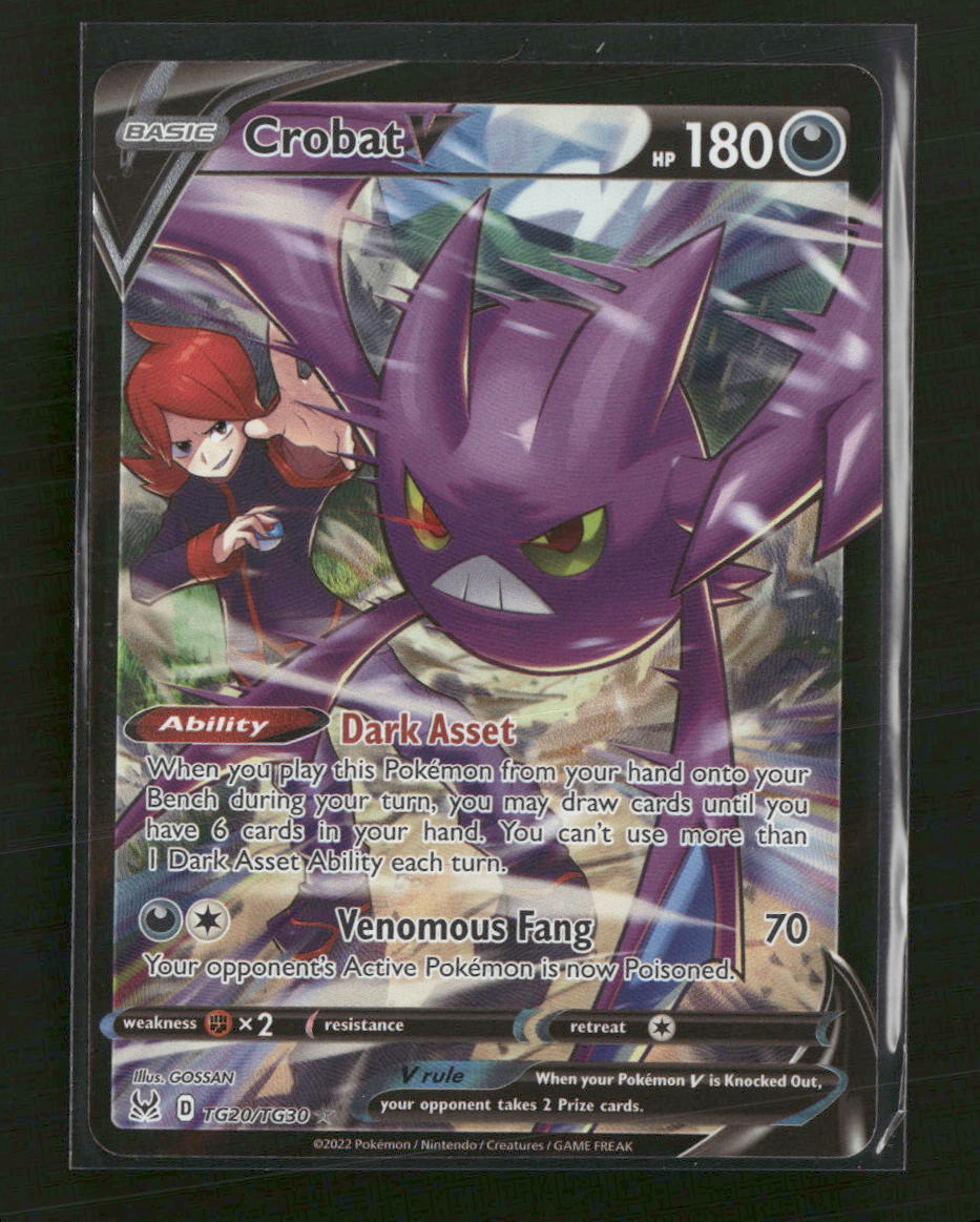 SWSH11: Lost Origin Trainer Gallery Crobat V #TG20/TG30