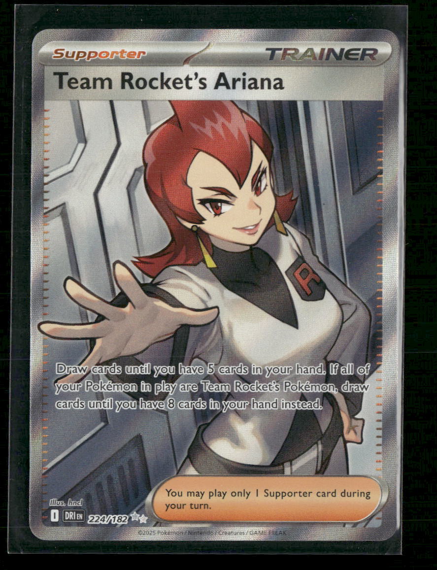SV10: Destined Rivals Team Rocket's Ariana #224/182