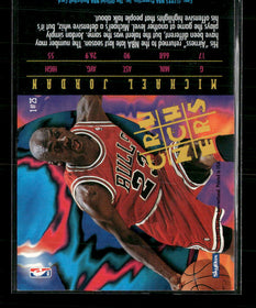 1995-96 Hoops Number Crunchers Michael Jordan #1