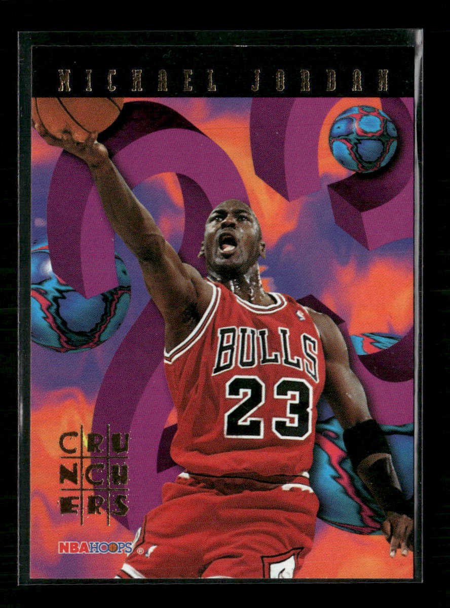 1995-96 Hoops Number Crunchers Michael Jordan #1