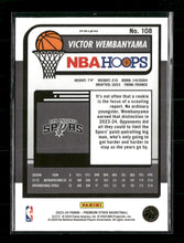2023-24 Hoops Premium Stock Ice Prizm Victor Wembanyama Rookie #108