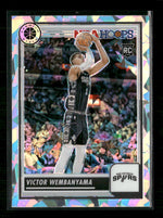 2023-24 Hoops Premium Stock Ice Prizm Victor Wembanyama Rookie #108