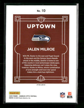 2025 Donruss Optic Uptown Jalen Milroe #10