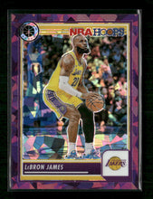 2023-24 Hoops Premium Stock Purple Ice Prizm LeBron James #/149 #149