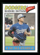 2026 Topps Heritage Shohei Ohtani Image Variation #290