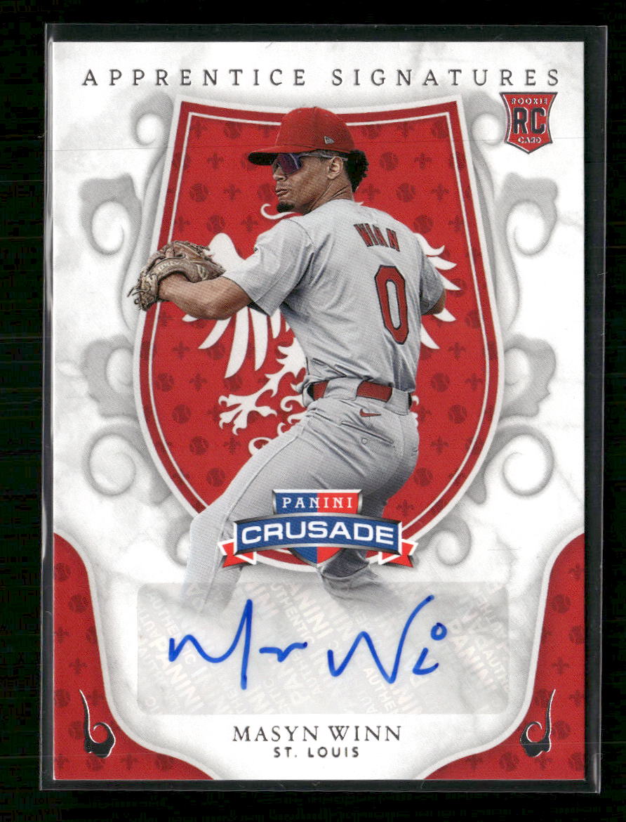 2024 Panini Crusade Apprentice Signatures Masyn Winn Auto #AS-MWY