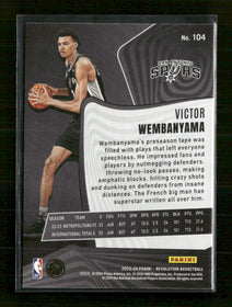 2023-24 Panini Revolution Victor Wembanyama Rookie #104