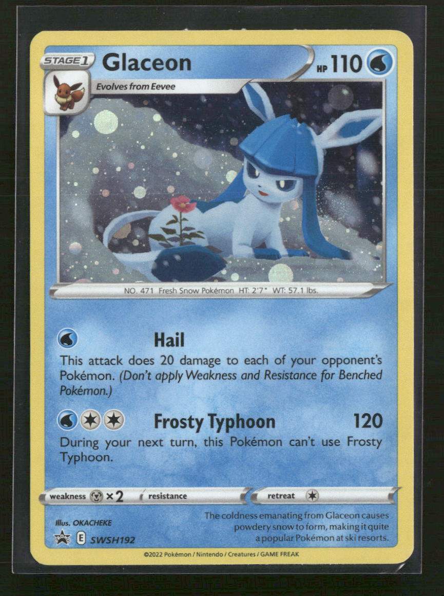 SWSH: Sword & Shield Promo Cards Glaceon #SWSH192