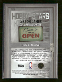 2025-26 Bowman Hobby Stars LeBron James #HS-13