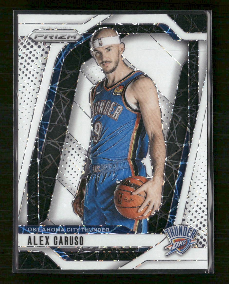 2024-25 Panini Prizm Prizms White Lazer Alex Caruso #/275 #83