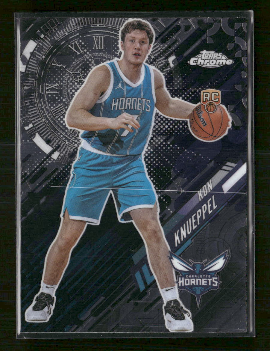 2025-26 Topps Chrome Go Time Kon Knueppel #GT-19