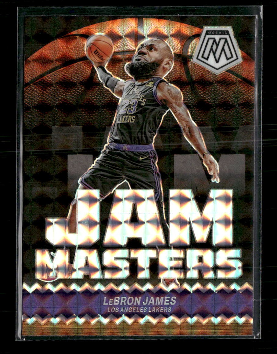 2023-24 Panini Mosaic Jam Masters Mosaic LeBron James #14