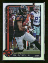 2025 Topps Chrome Refractor Luther Burden III Rookie #334