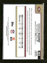 2025 Topps Chrome Pink Wave Refractor Christian McCaffrey #/250 #263