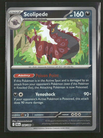 SV: Black Bolt Scolipede (Master Ball Pattern) #056/086