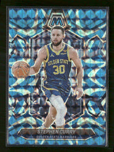 2023-24 Panini Mosaic Reactive Blue Stephen Curry #3