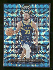 2023-24 Panini Mosaic Reactive Blue Stephen Curry #3