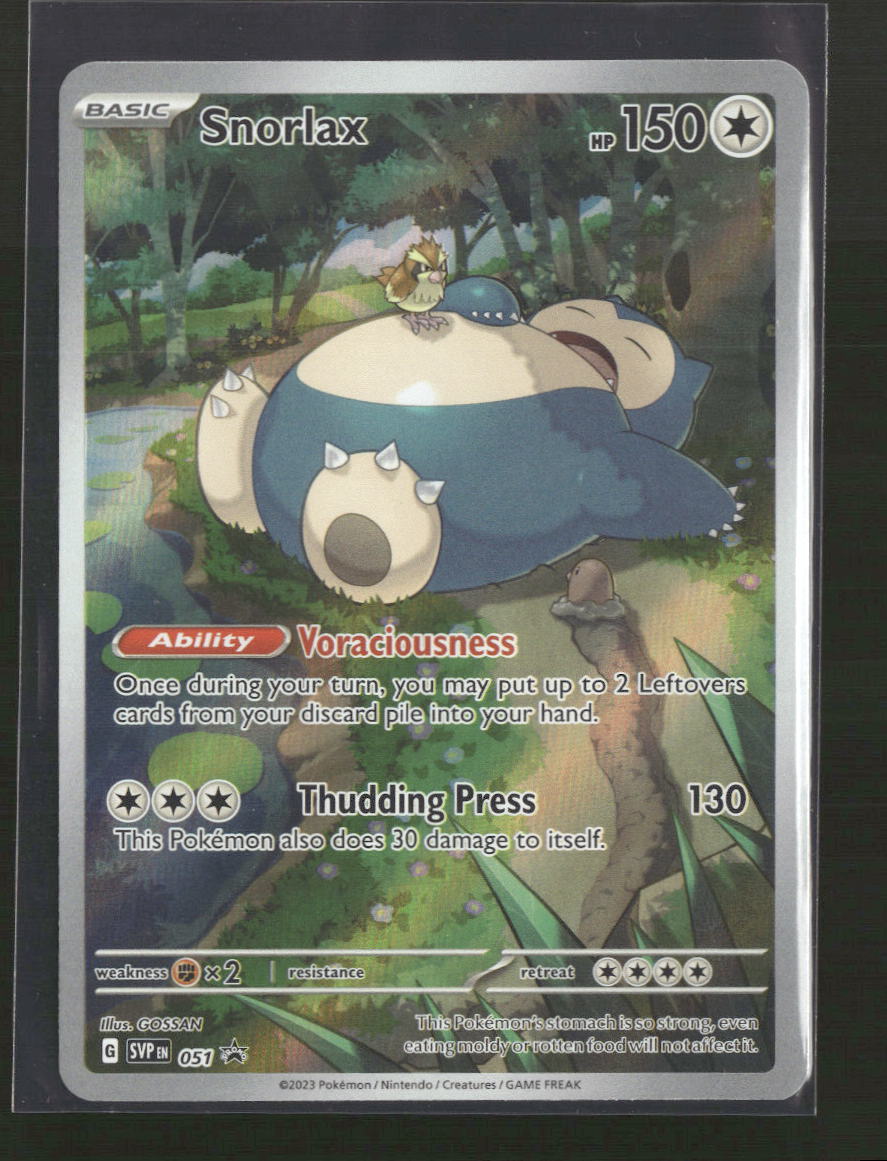 SV: Scarlet & Violet Promo Cards Snorlax #051