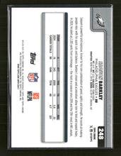 2025 Topps Chrome Football Leather Purple Saquon Barkley #/75 #248