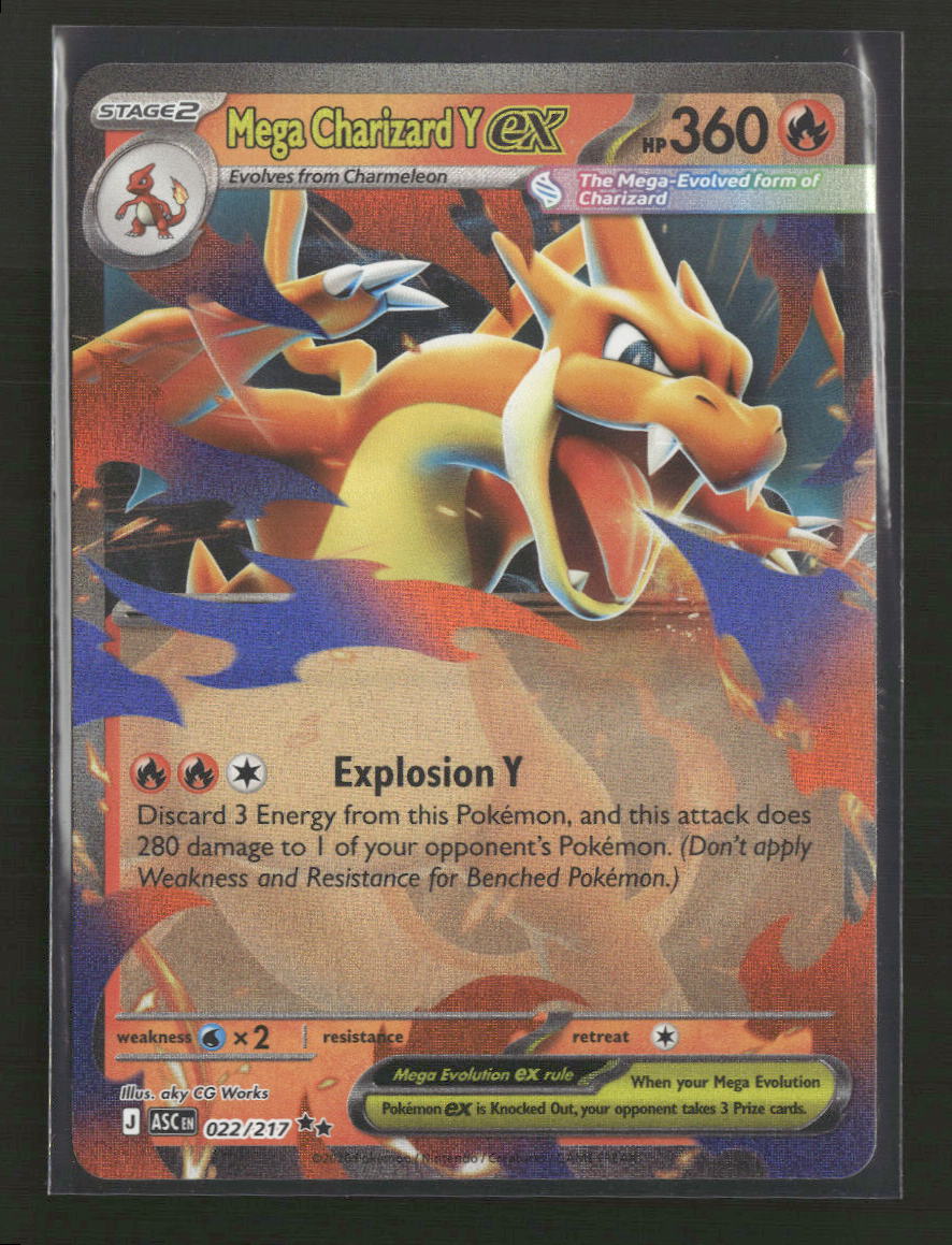 ME: Ascended Heroes Mega Charizard Y ex #022/217