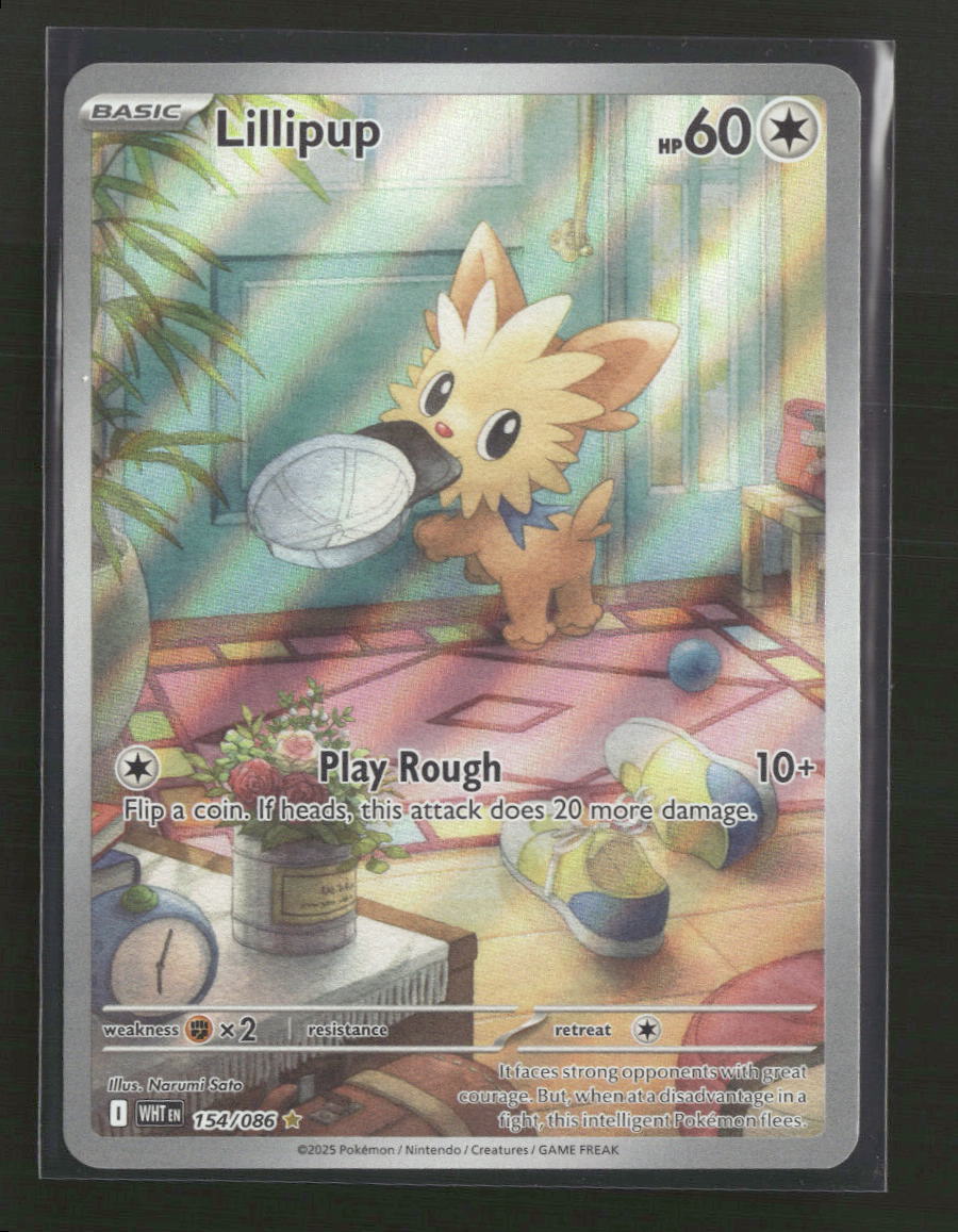 SV: White Flare Lillipup #154/086