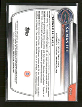 2025-26 Bowman Chrome Prospects Red Mojo Refractor Xaivian Lee #/5 #BCP-28