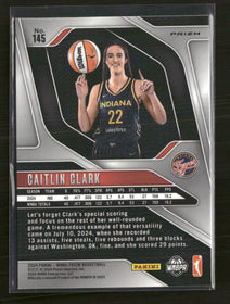 2024 Panini Prizm WNBA Ice Prizms Caitlin Clark Rookie #145