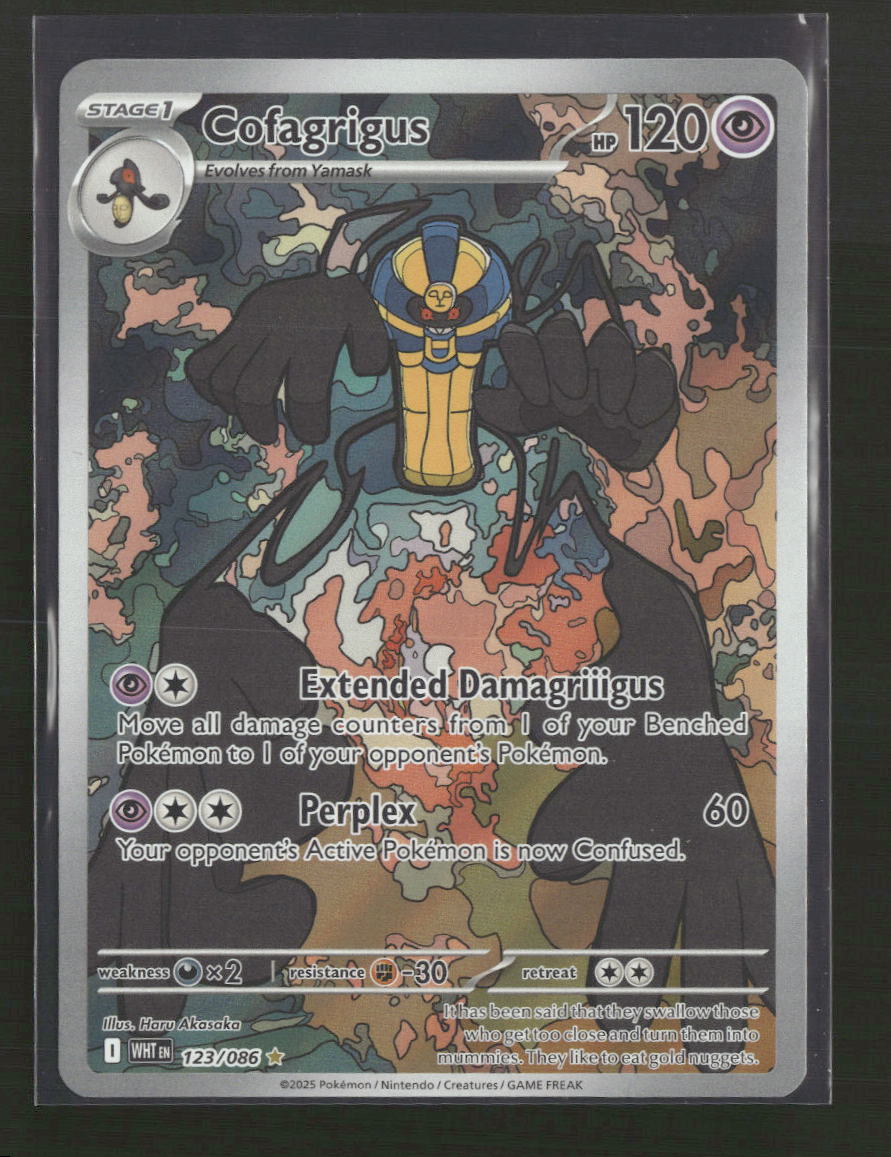 SV: White Flare Cofagrigus #123/086