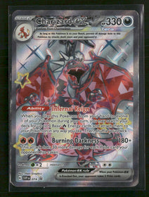 SV: Scarlet & Violet Promo Cards Charizard ex #074 Damaged